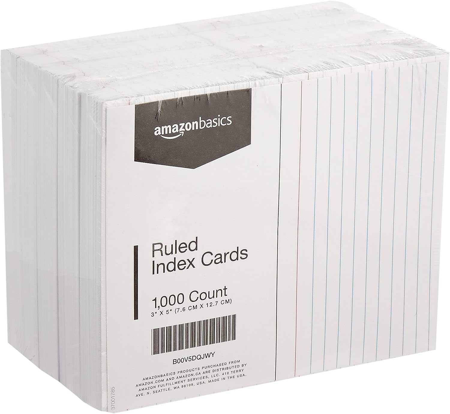 Index Cards 3 x 5 in