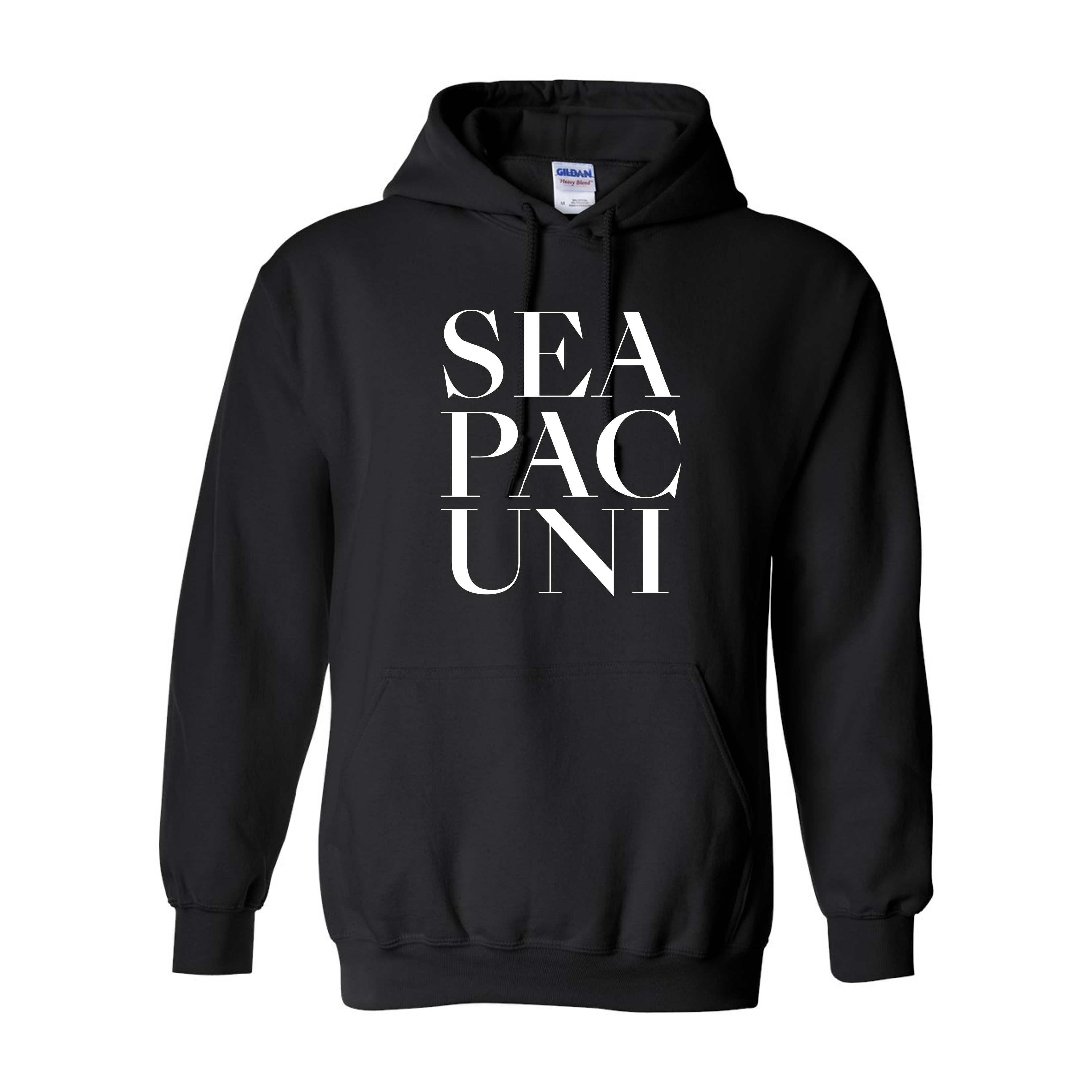 Hoodie - SEA PAC UNI Black