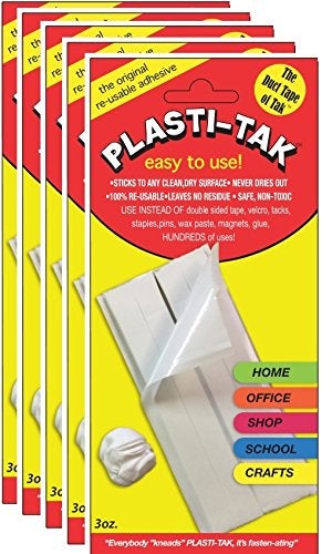 Plasti-Tak The Original Re-usable Adhesive Putty