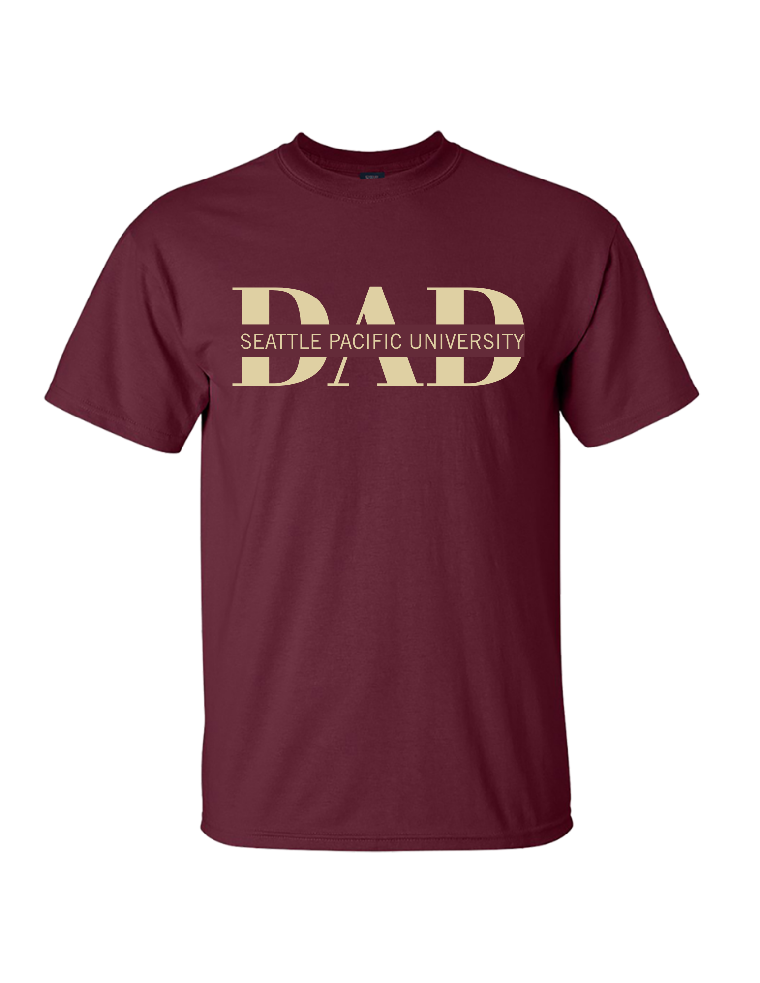 T-shirt - DAD Maroon