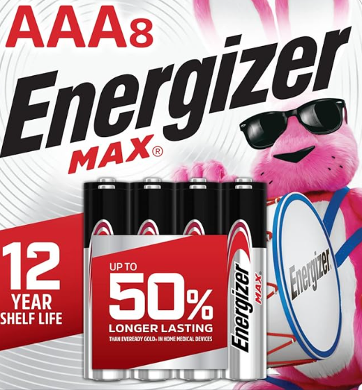 Energizer Max AAA Batteries
