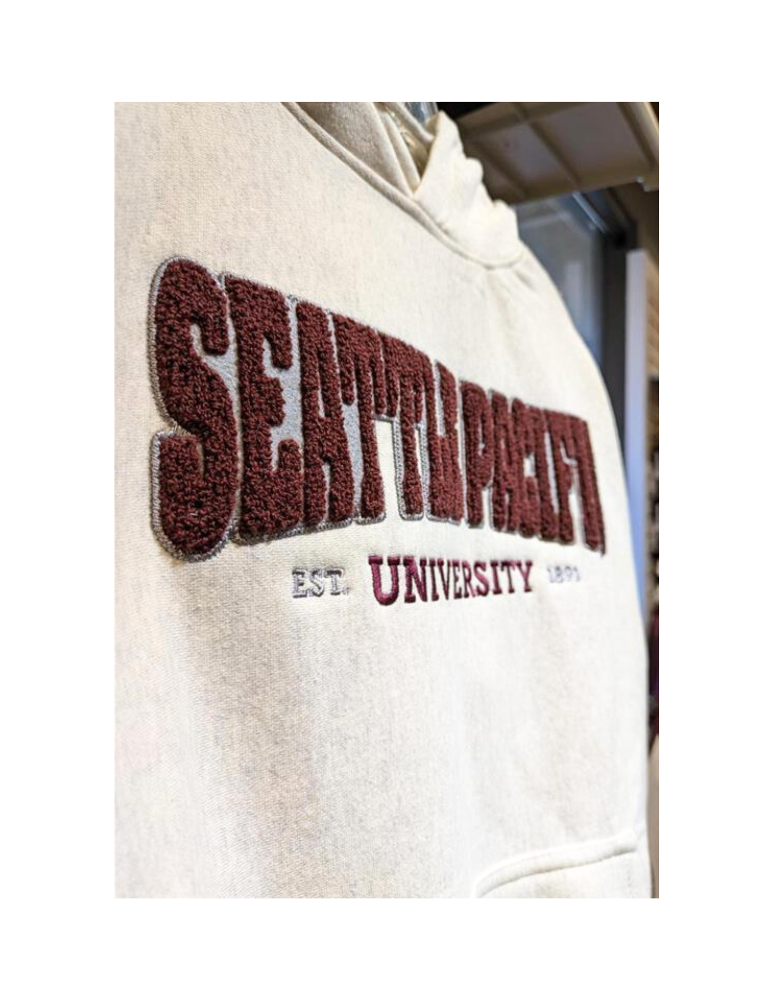Hoodie - Chenille Applique, photo 2 of 2