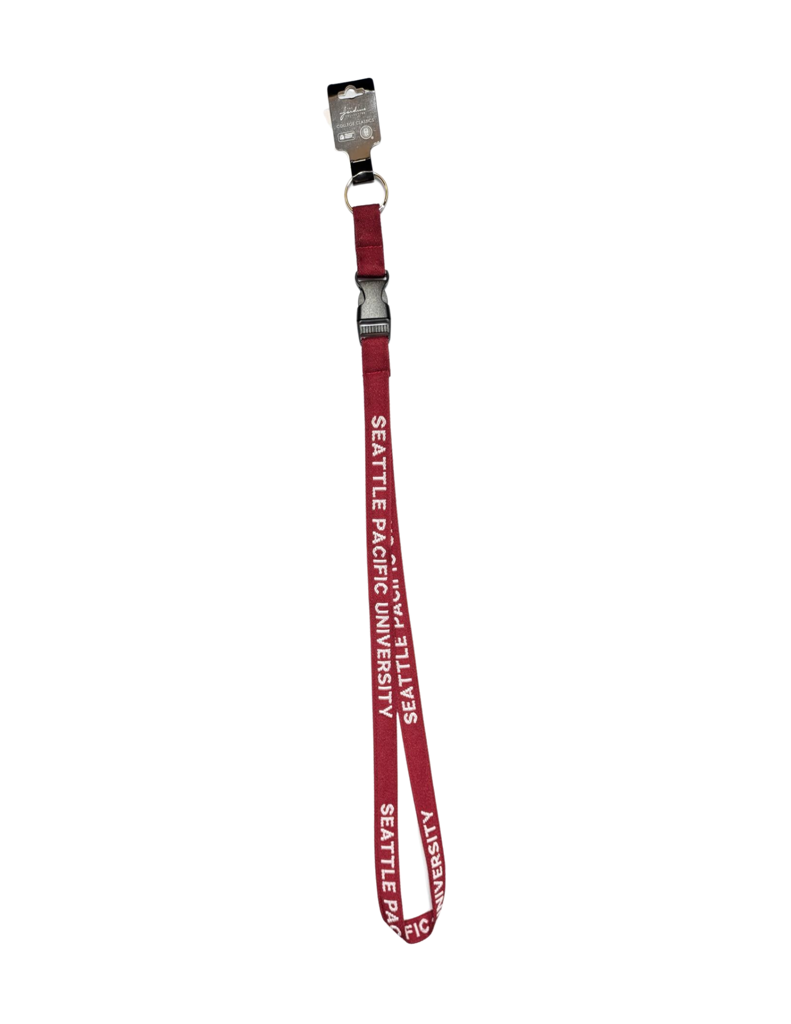 Woven Lanyard - Maroon