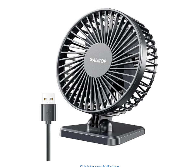 Gaiatop USB Desk fan