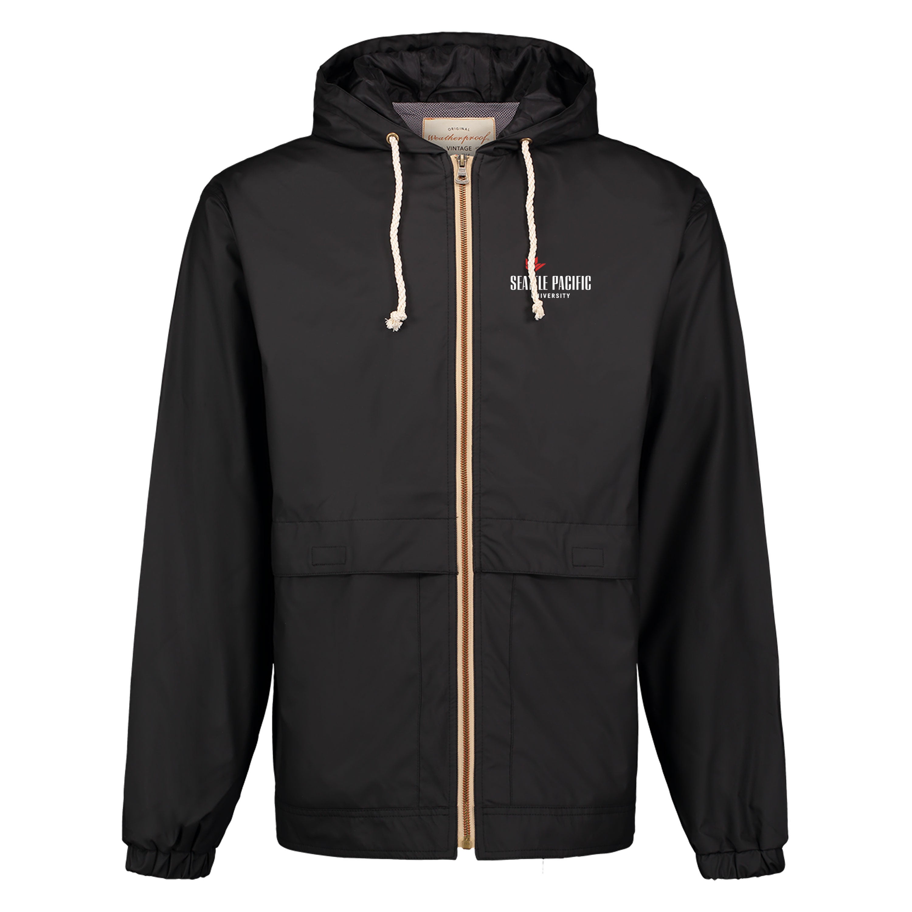 Jacket - Vintage Hooded Black