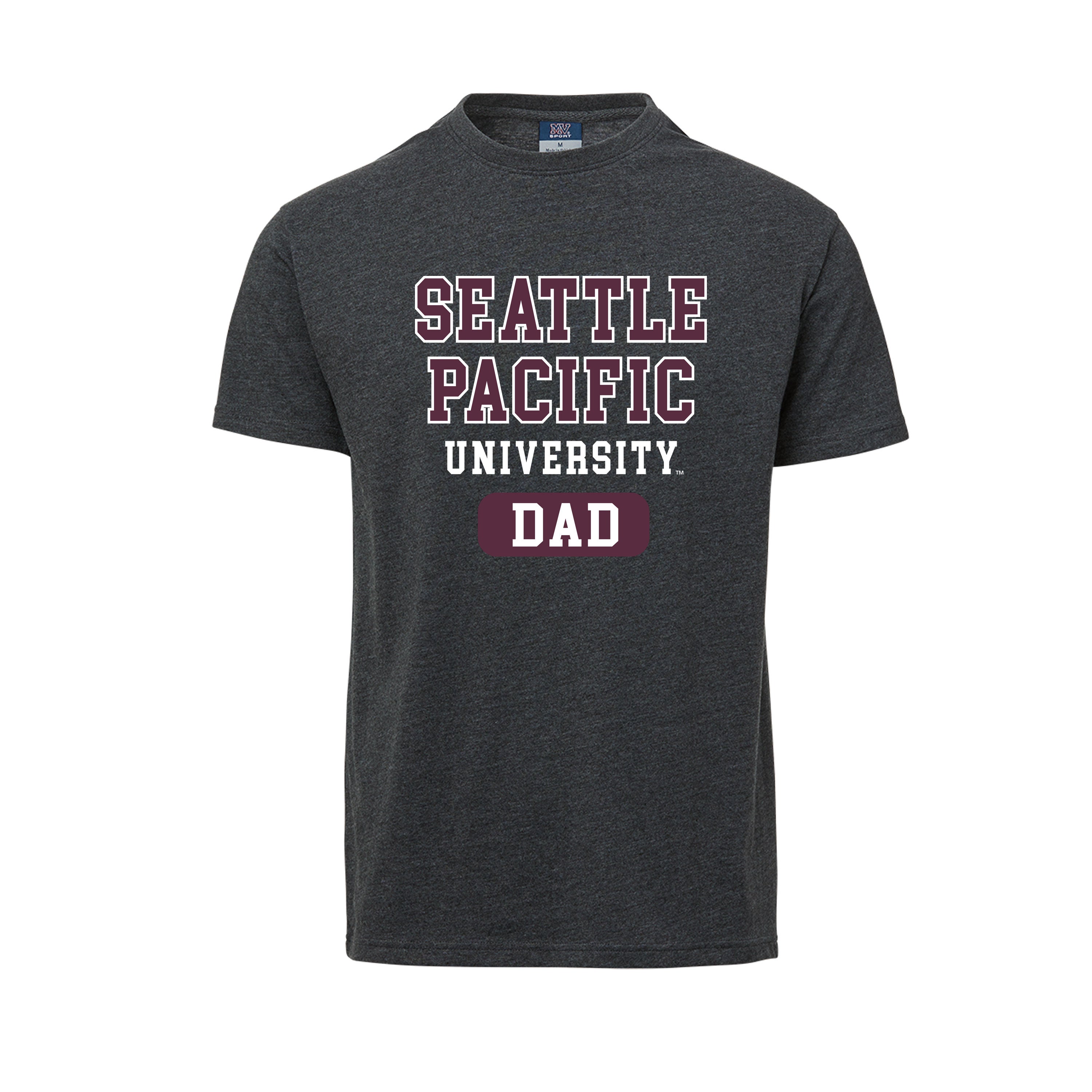 T-shirt - Seattle Pacific College Font Dad
