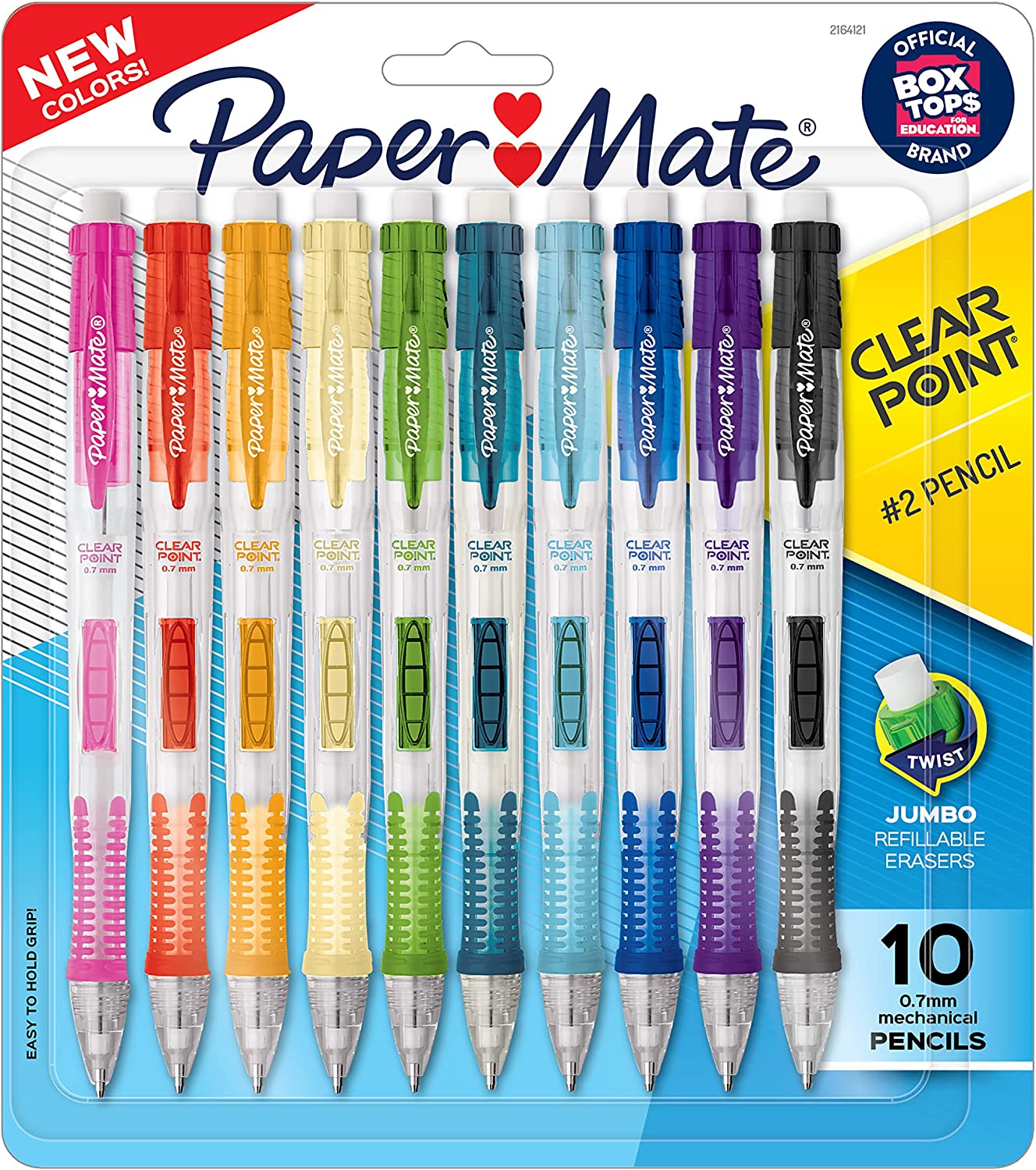 Paper Mate Clearpoint Pencils, HB 2 Lead (0.7mm)