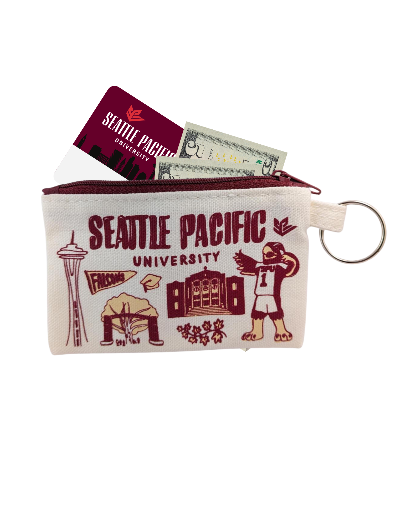 Wallet - SPU Doodle Keychain, photo 2 of 2